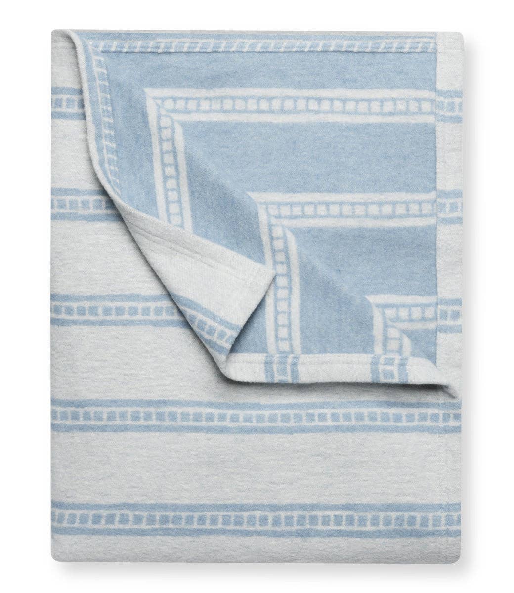 The Lightweight ChappyWrap Blanket - Tile Stripe - The Preppy Bunny