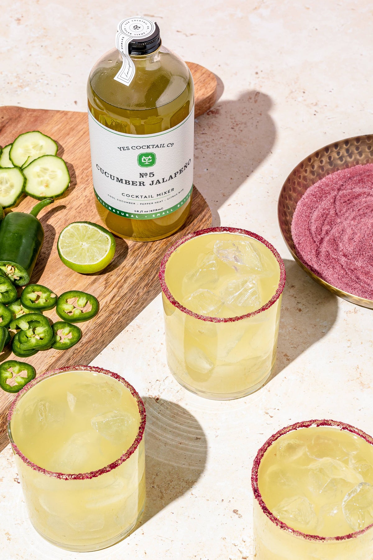 Cucumber Jalapeno Cocktail Mixer - The Preppy Bunny