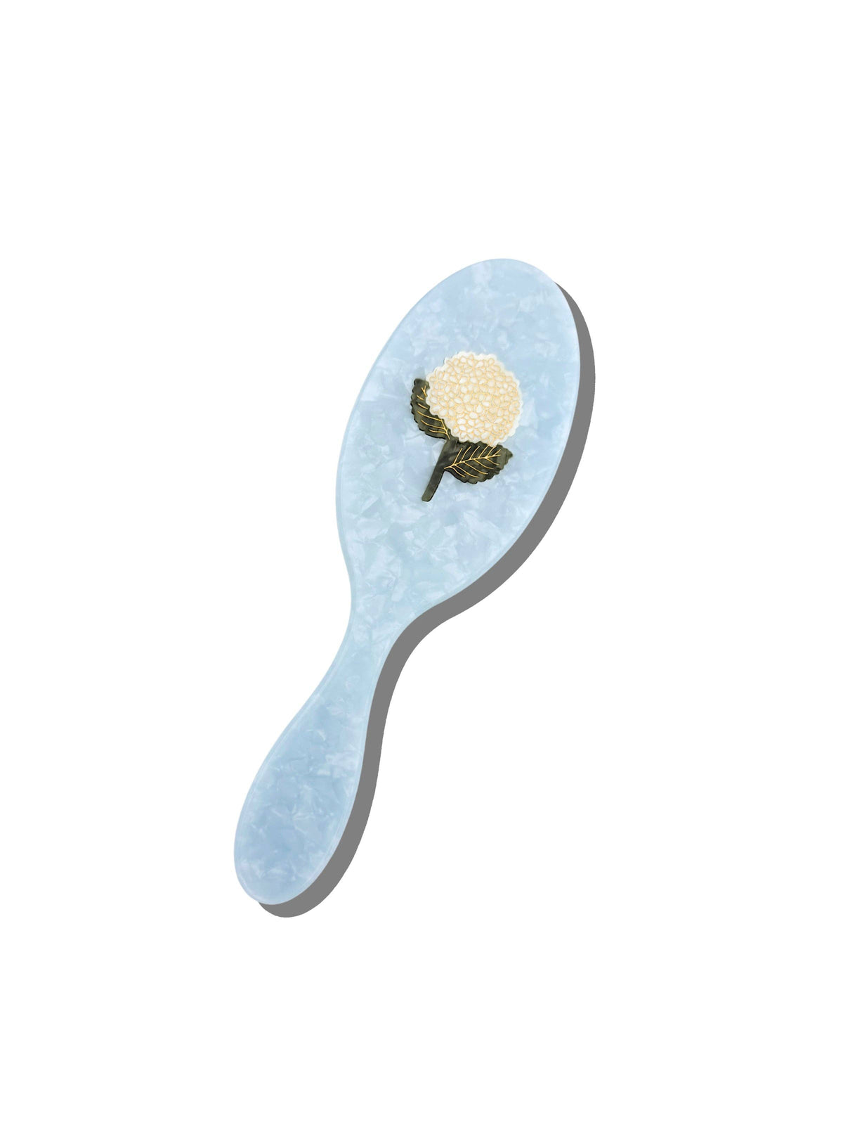 Hand-Painted Hydrangea Amazing Hair Day Brush