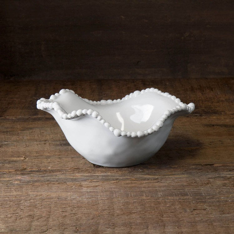 VIDA Alegria Small Sauce Bowl in White - The Preppy Bunny