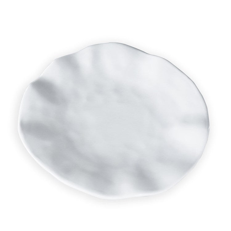 VIDA Havana 9" Salad Plate in White - The Preppy Bunny