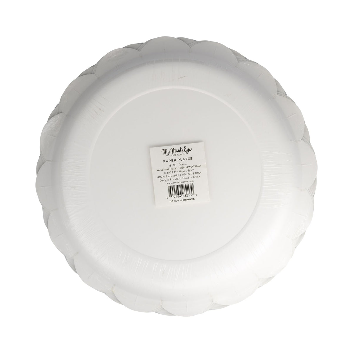 Woodland Scalloped 10&quot; Paper Plates