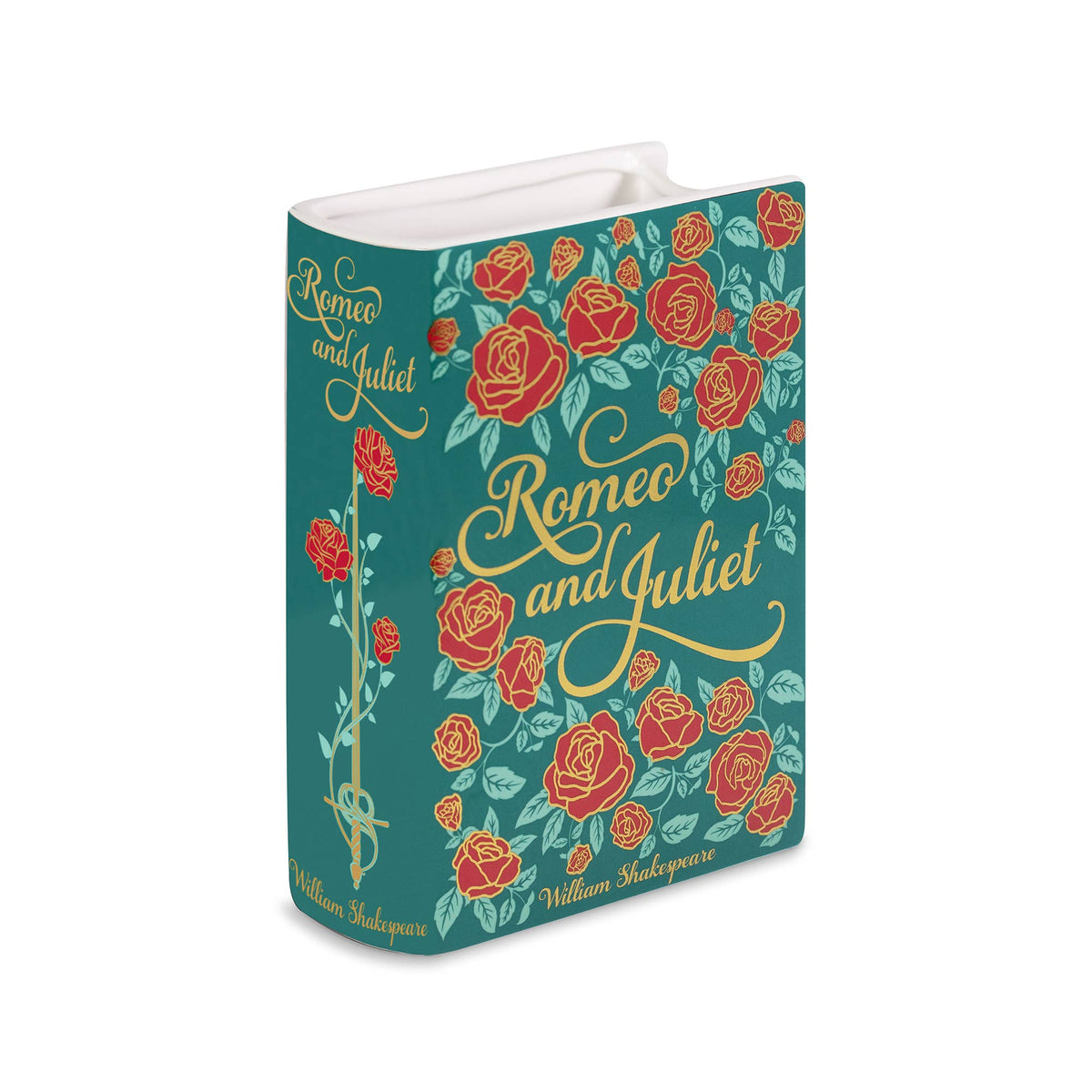 Romeo and Juliet Large Book Vase