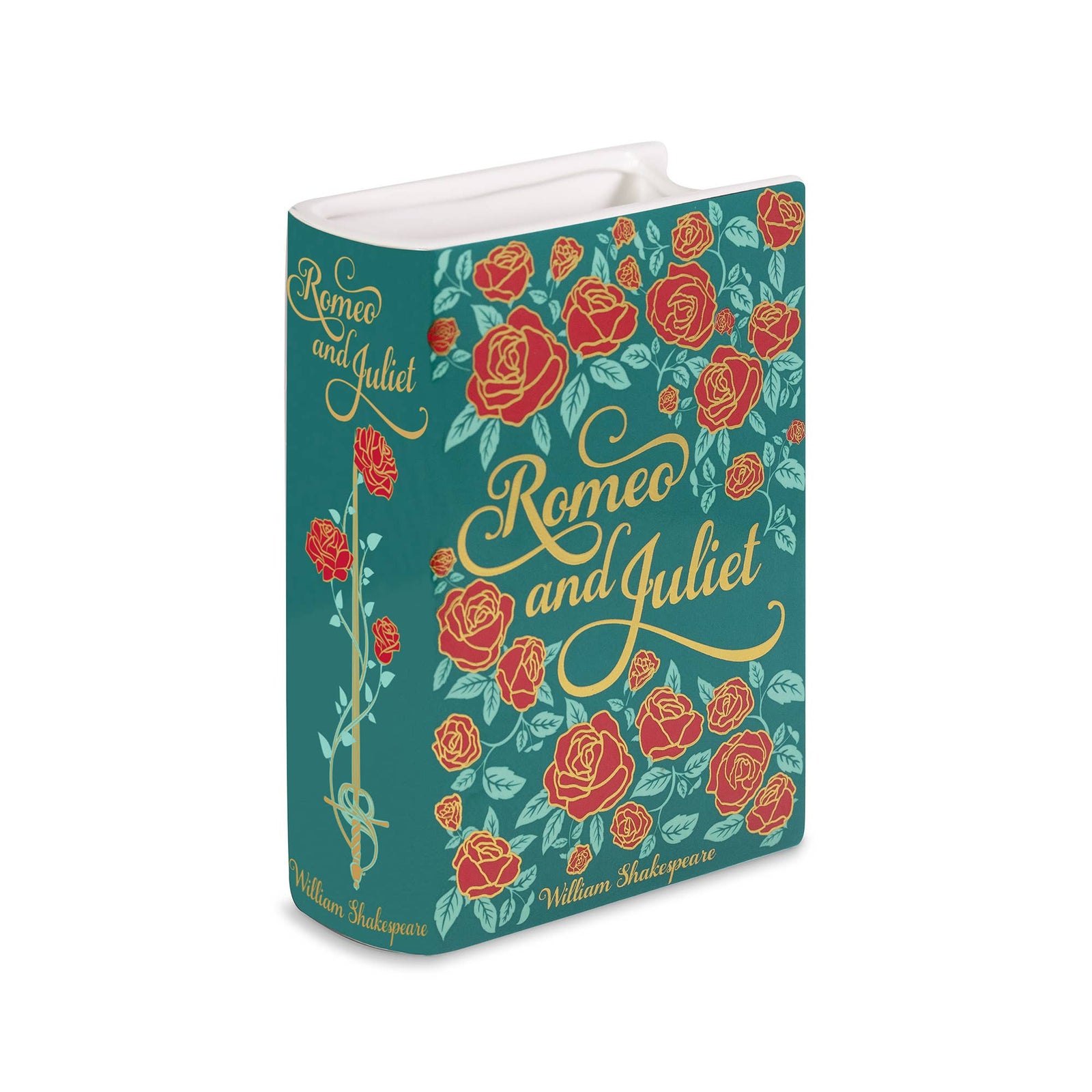 Romeo and Juliet Large Book Vase - The Preppy Bunny