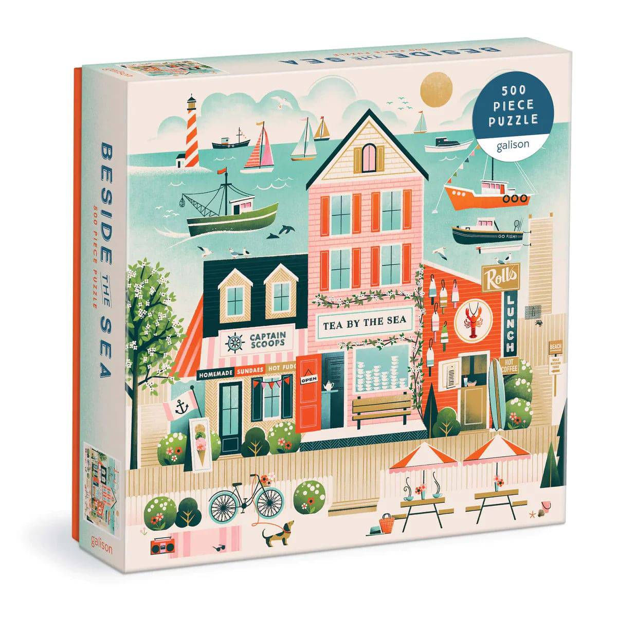 Beside the Sea Puzzle - The Preppy Bunny