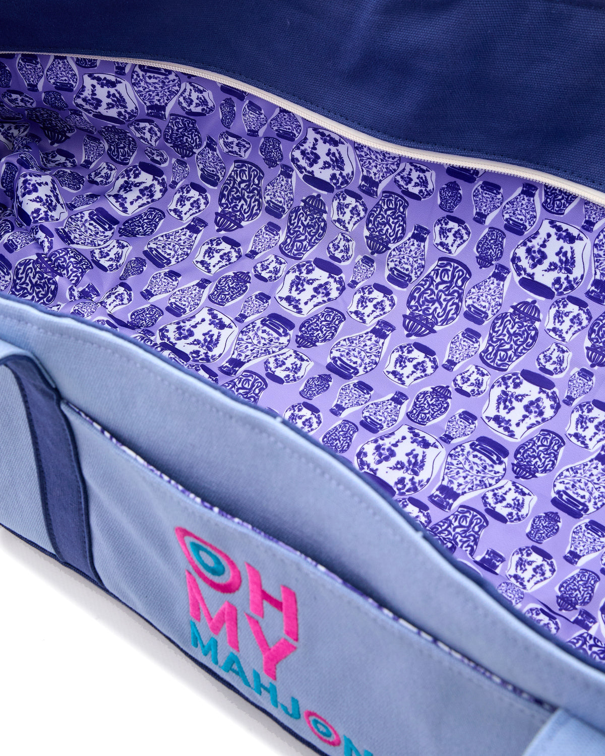 Blue Mat Storage Bag - The Preppy Bunny