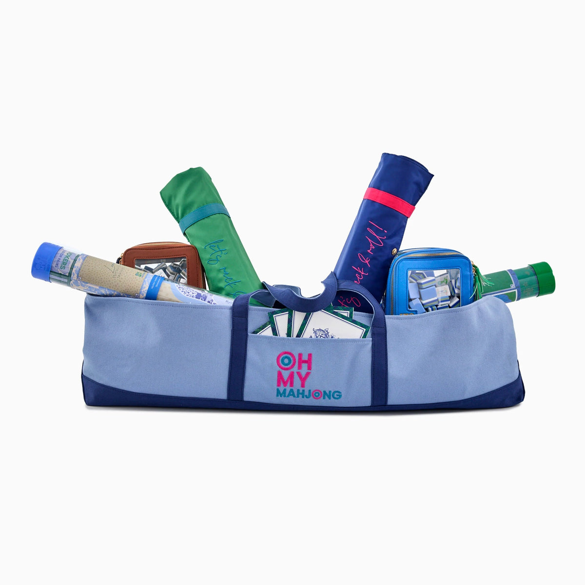 Blue Mat Storage Bag - The Preppy Bunny