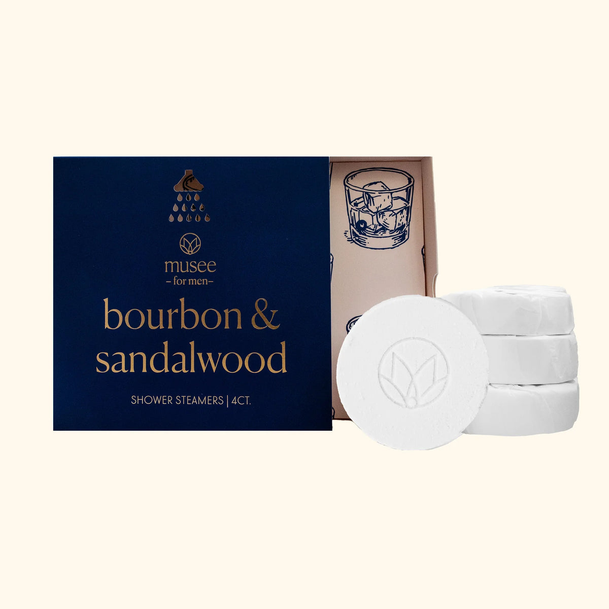 Bourbon &amp; Sandalwood Shower Steamer