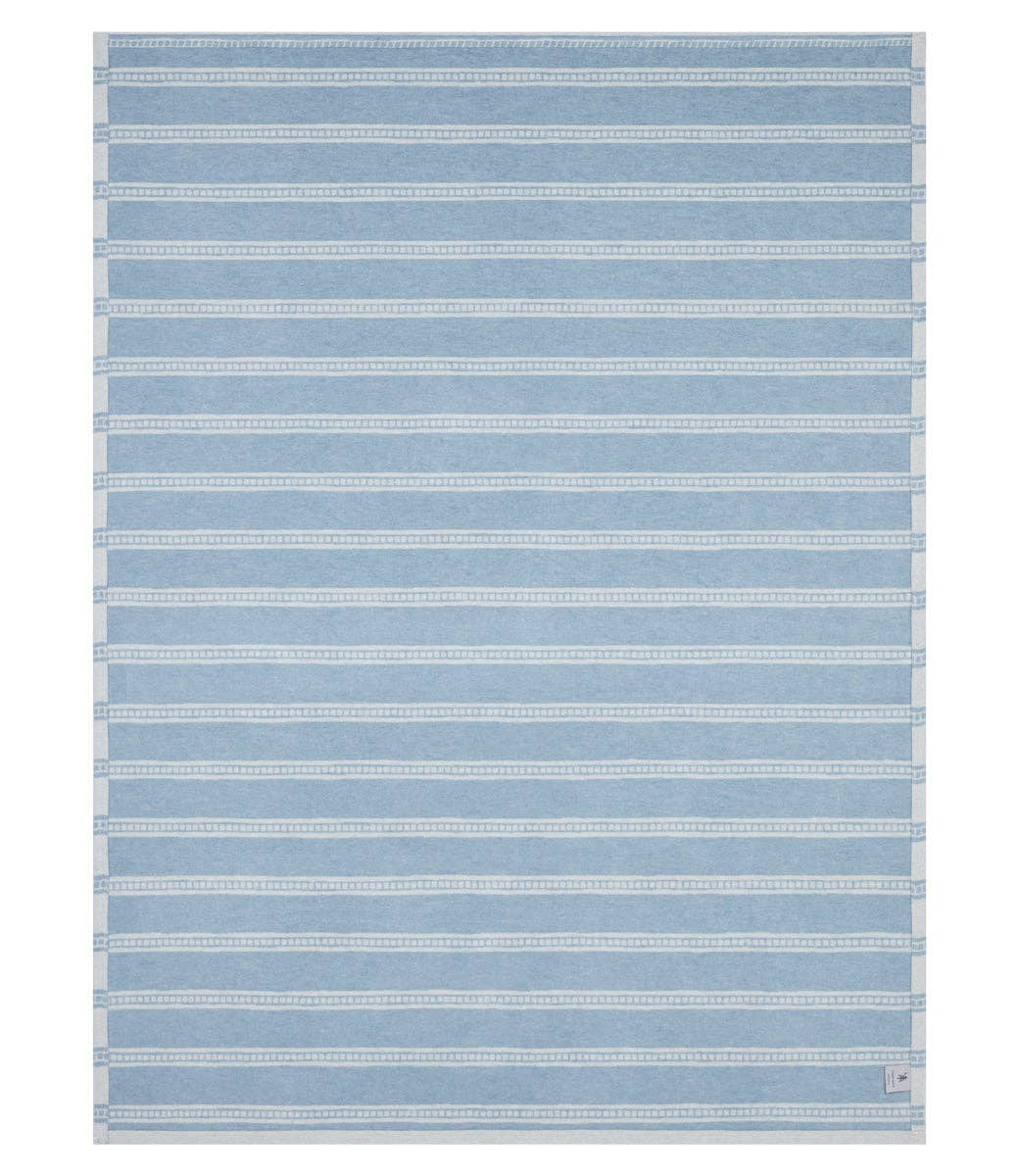 The Lightweight ChappyWrap Blanket - Tile Stripe - The Preppy Bunny