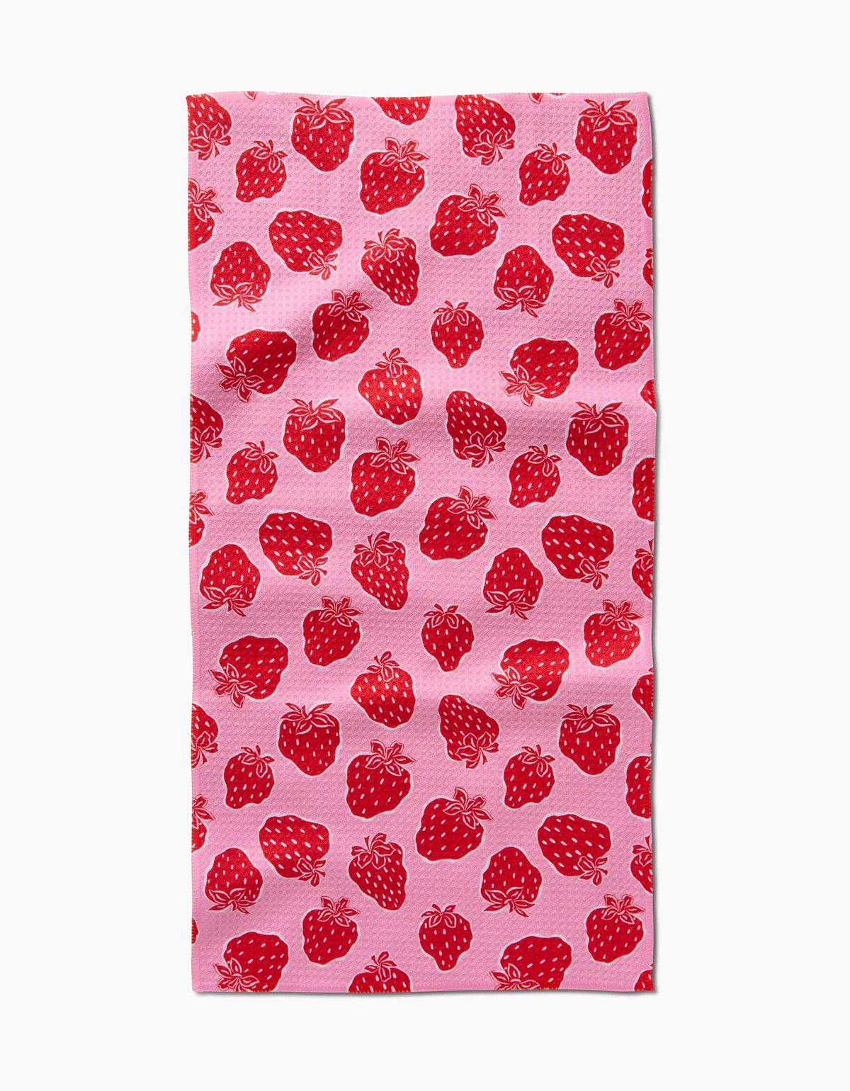 Strawberry Fields Bar Towel by Geometry