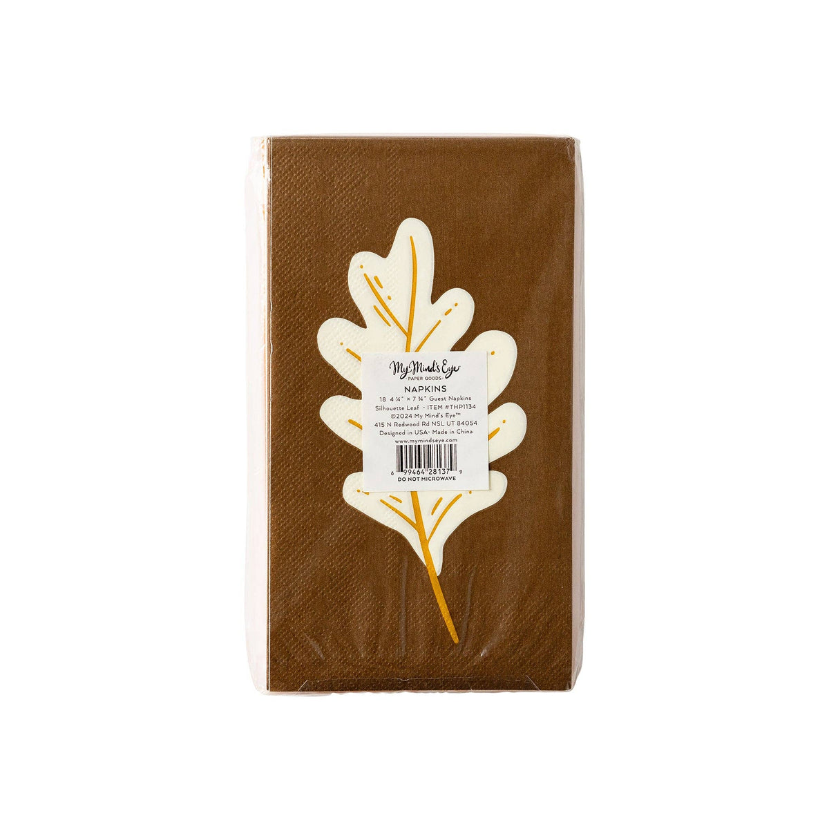 Oak Leaf Paper Guest Napkins