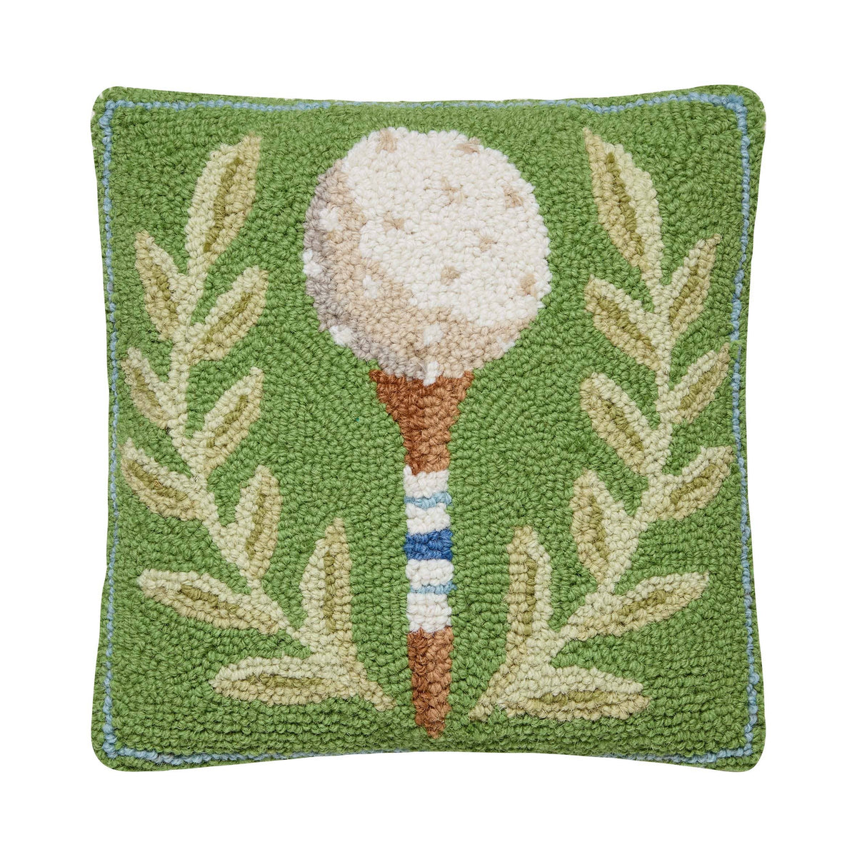 Golf Wreath Hook Pillow - The Preppy Bunny