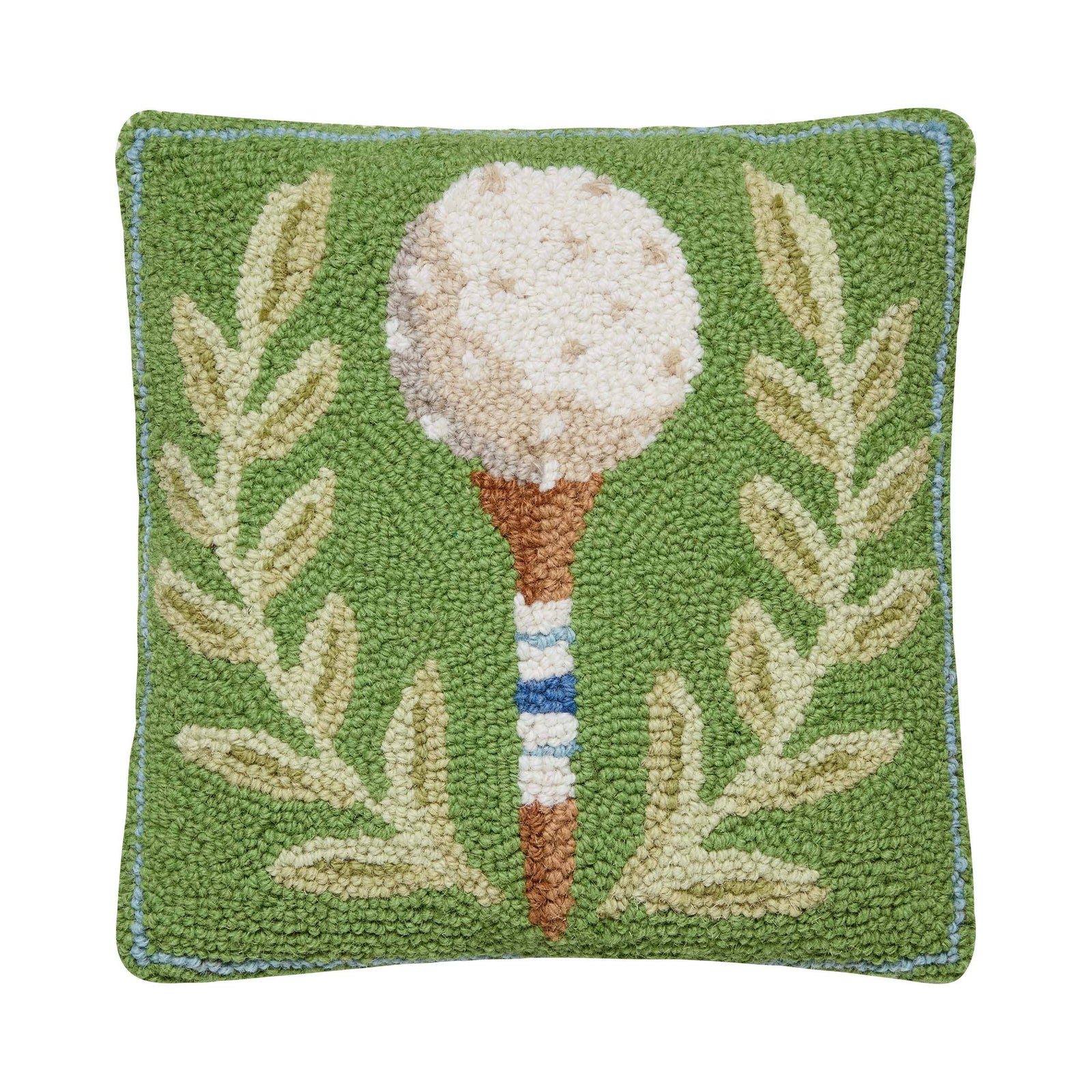 Golf Wreath Hook Pillow - The Preppy Bunny