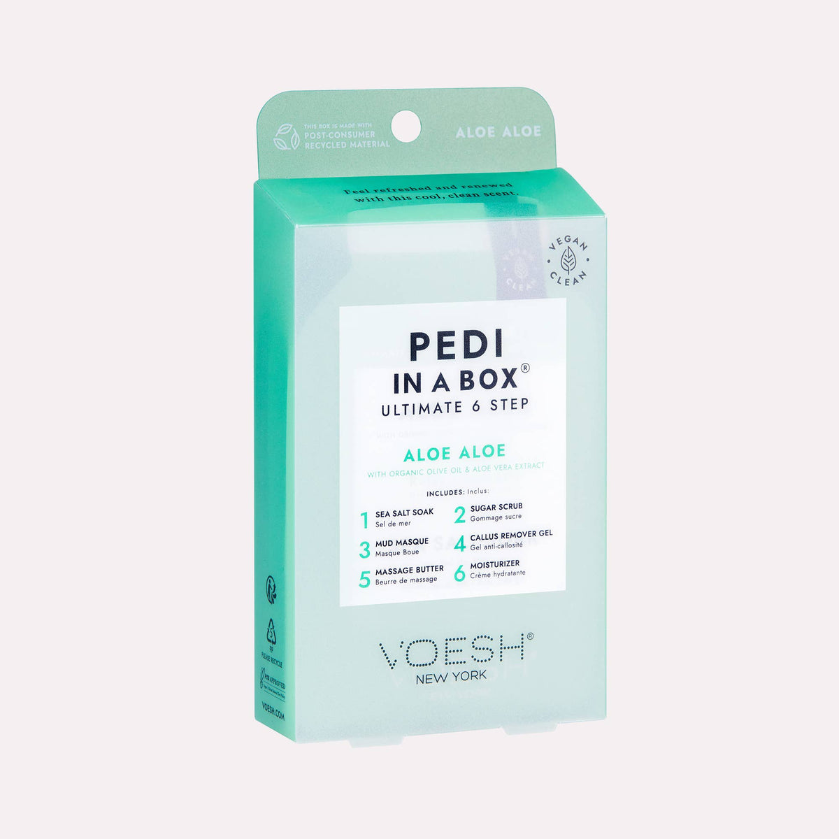 Pedi in a Box 6 Step Ultimate - Aloe Aloe - The Preppy Bunny