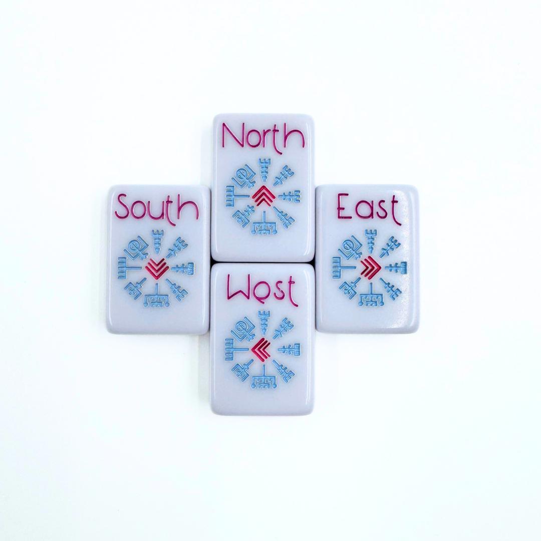 THE SCANDINAVIAN FOLK ART SERIES | Mahjong with Nordic Style - The Preppy Bunny
