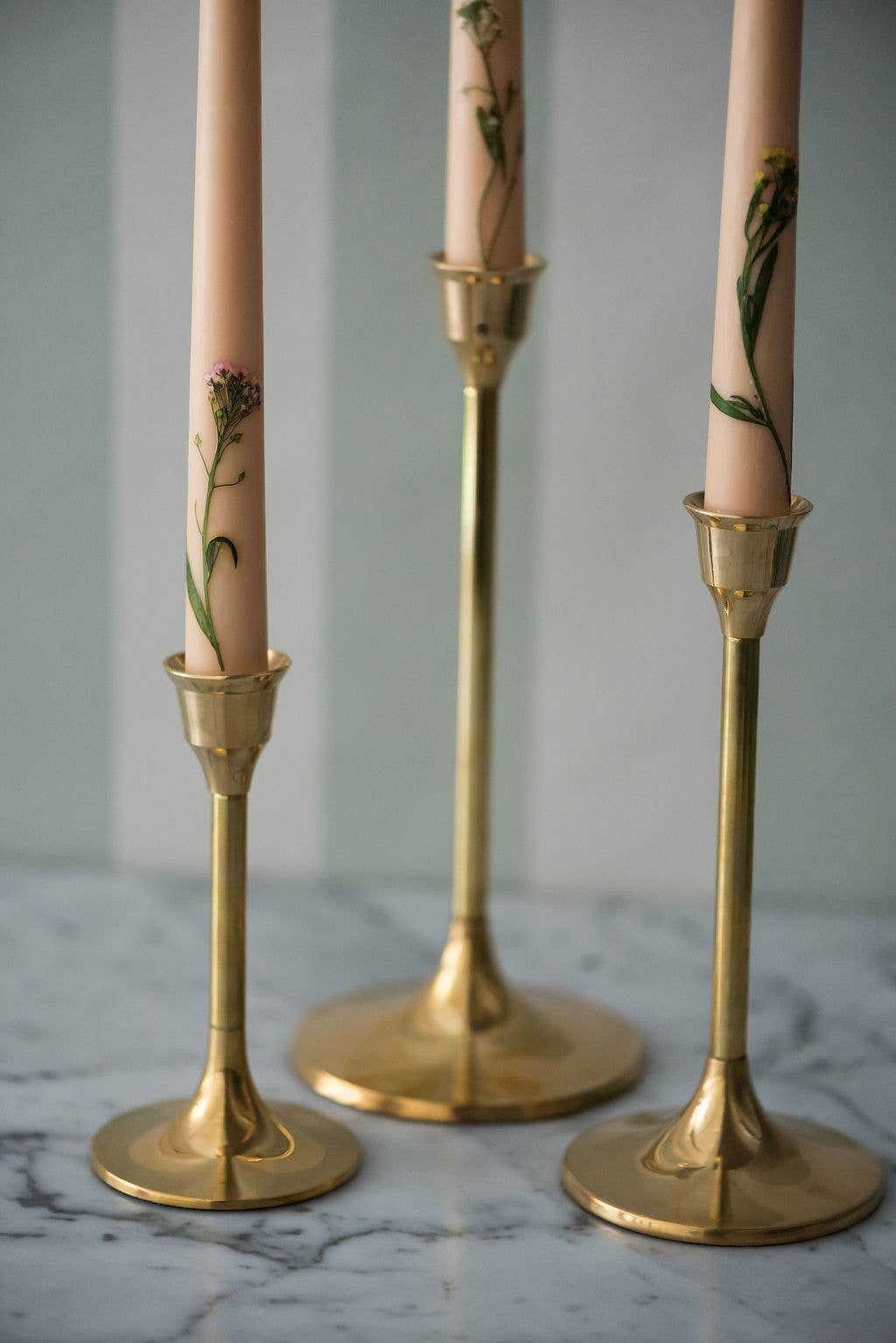 Brass Candlesticks - 3 sizes - The Preppy Bunny