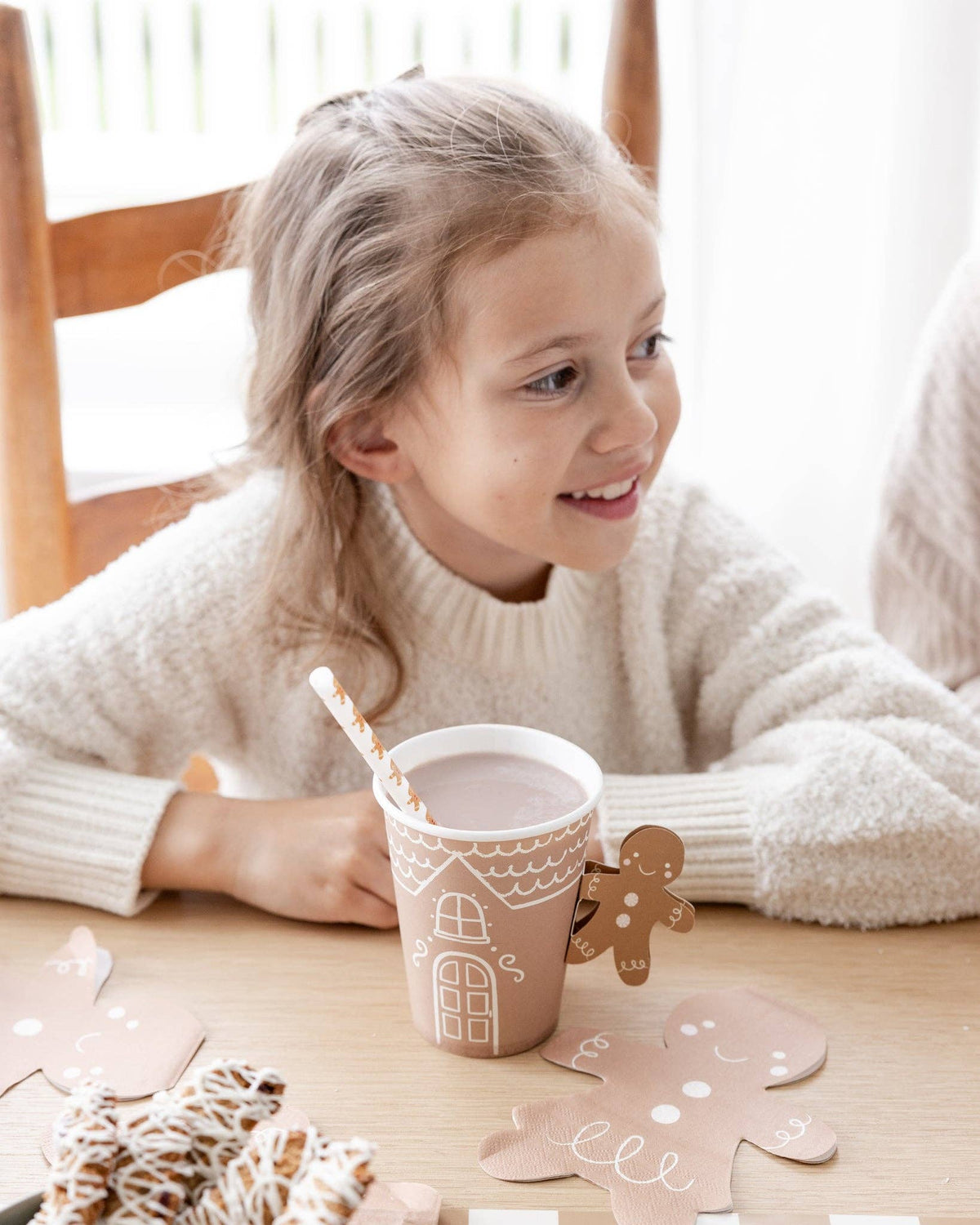 Gingerbread Girl 5x6 Paper Napkins