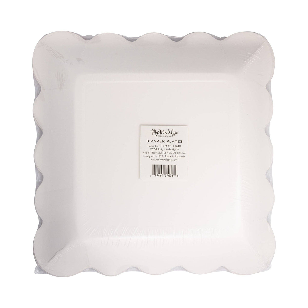 Fa La La Tree Paper Plates - The Preppy Bunny