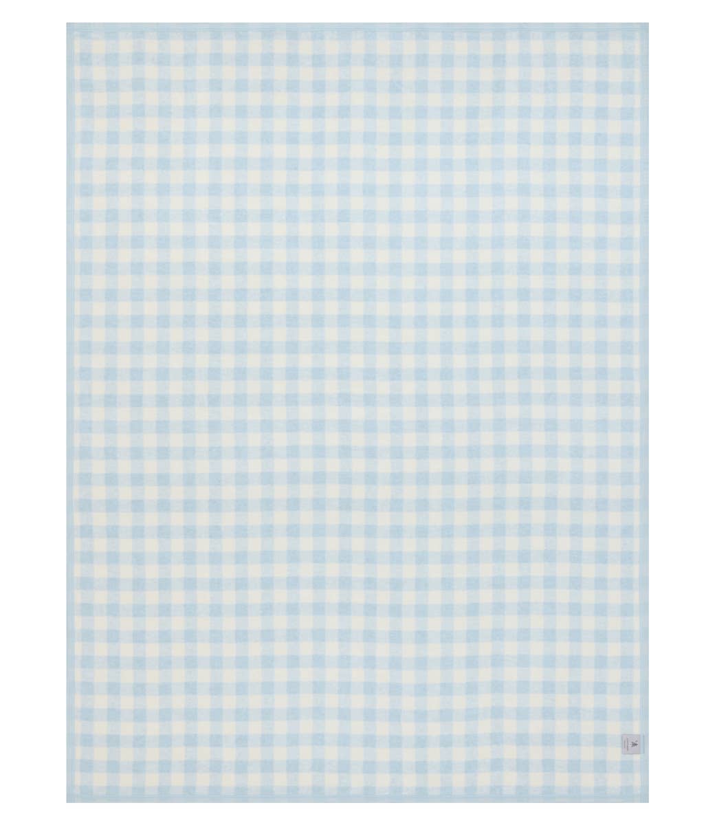 Cozy Gingham Sky ChappyWrap Blanket - The Preppy Bunny