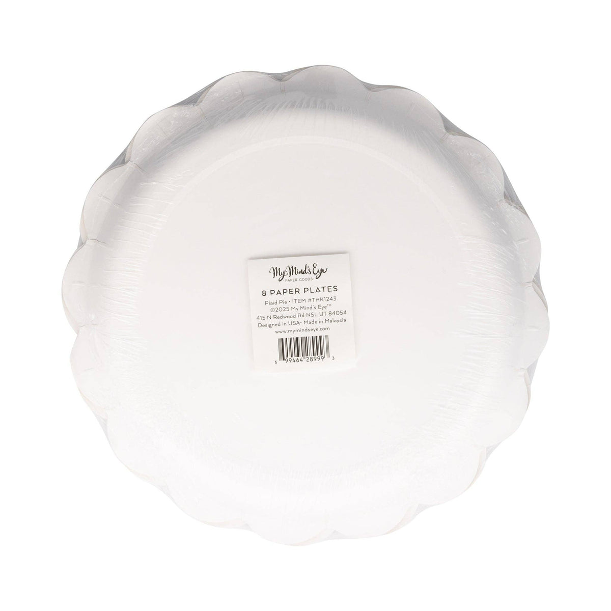 Pie Dessert Paper Plates - The Preppy Bunny