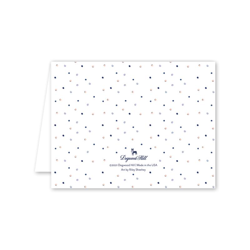Orchid Spirits Congratulations Card - The Preppy Bunny