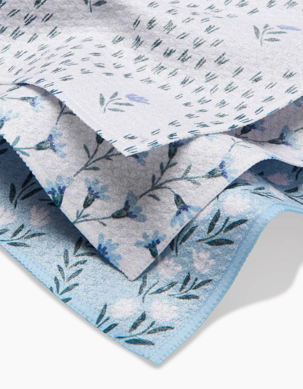 Trailing Farmhouse Florals Dishcloth Set by Geometry - The Preppy Bunny