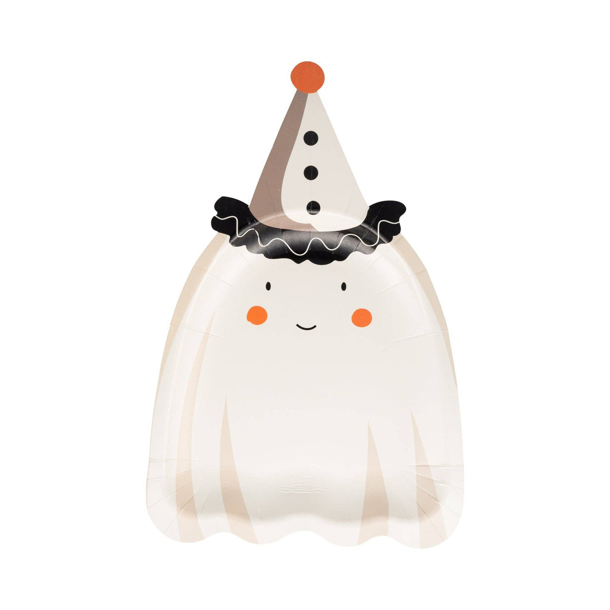 Vintage Party Ghost Shaped Paper Plates - The Preppy Bunny