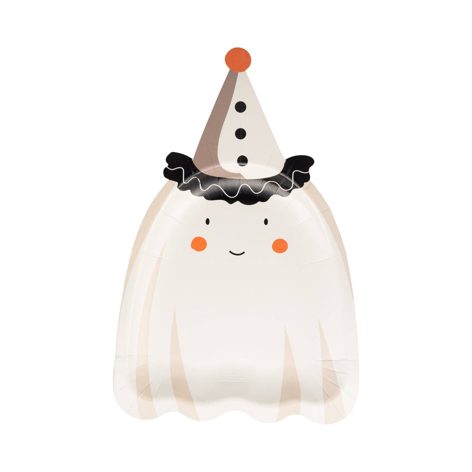 Vintage Party Ghost Shaped Paper Plates - The Preppy Bunny
