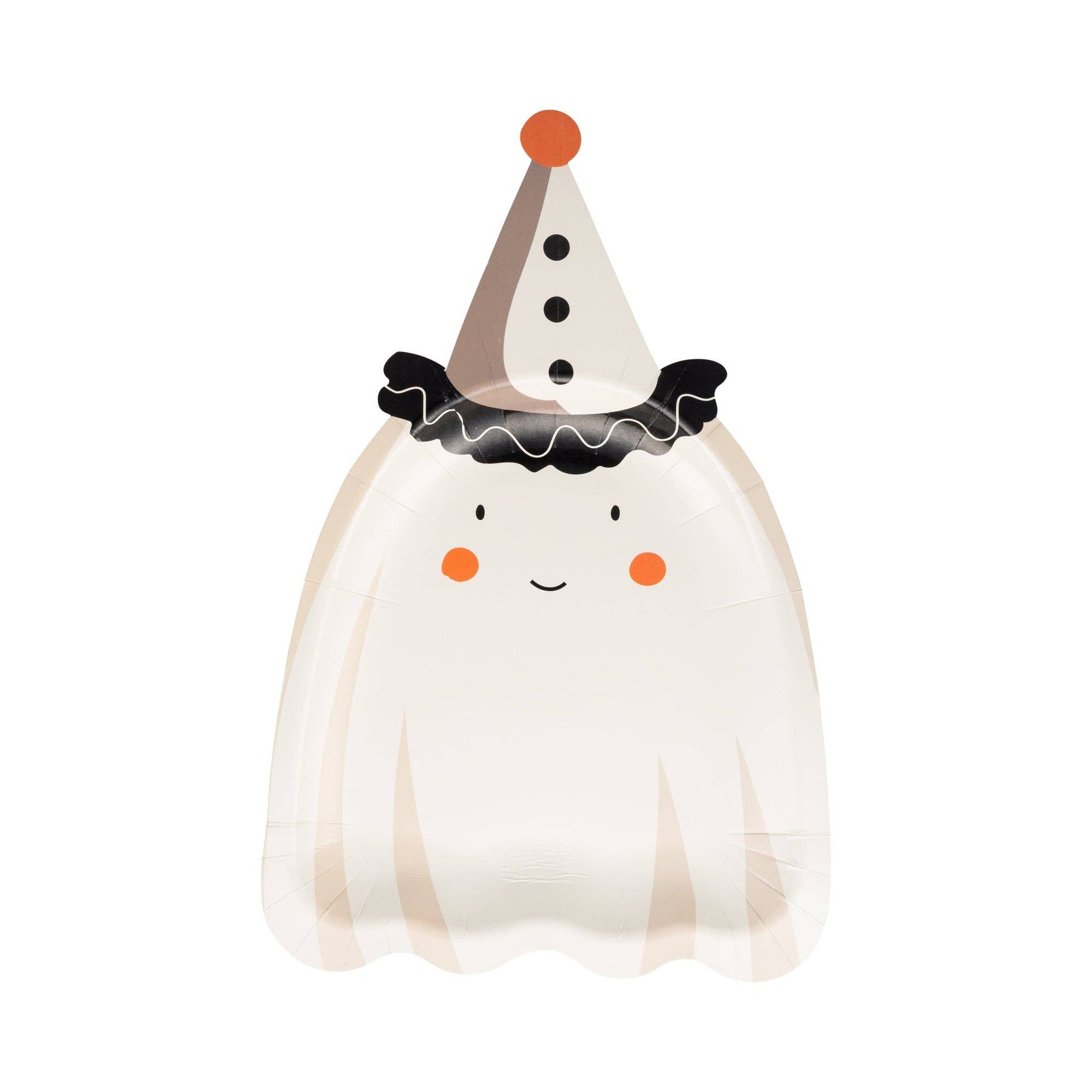 Vintage Party Ghost Shaped Paper Plates - The Preppy Bunny