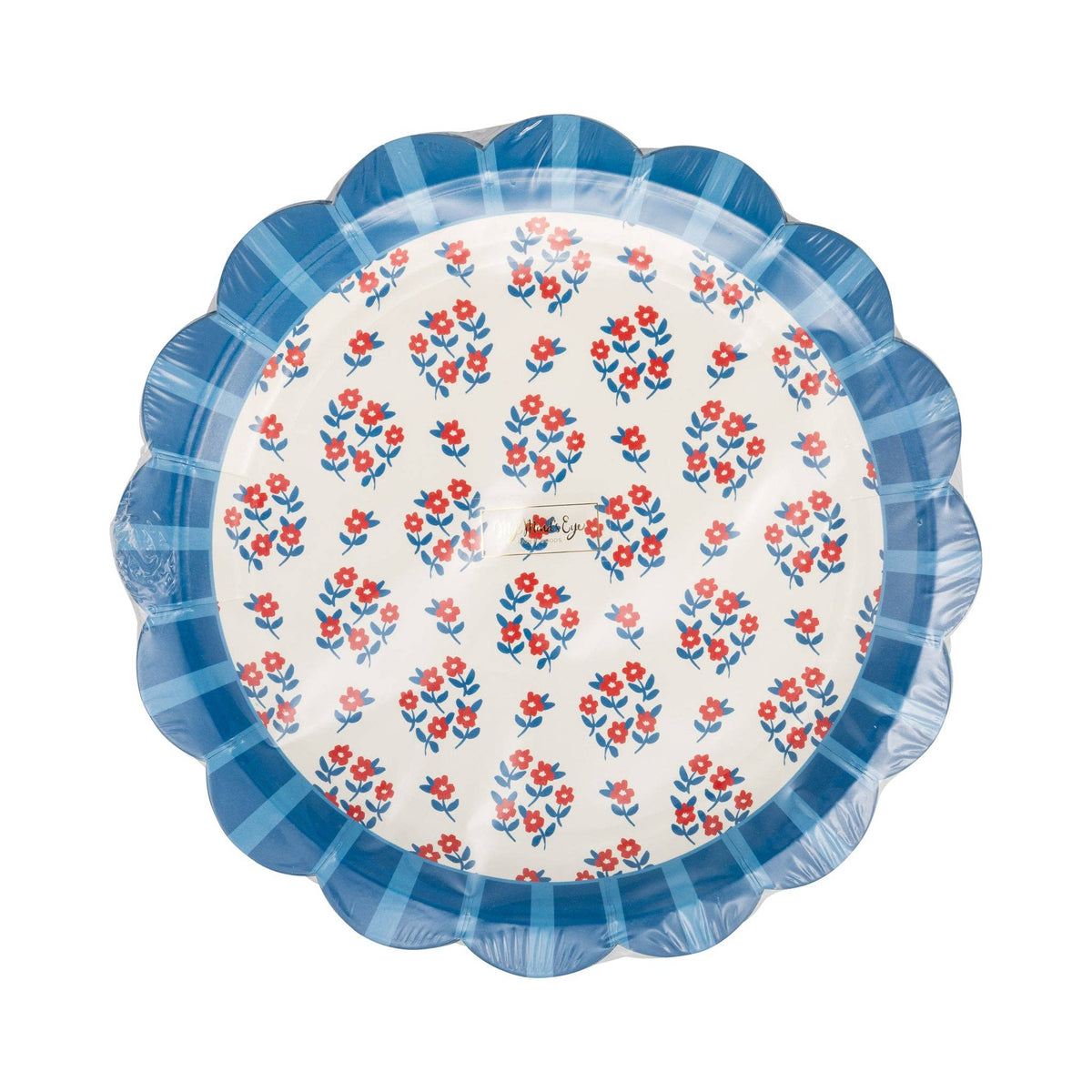 Floral Paper Plate Set - 9" - The Preppy Bunny