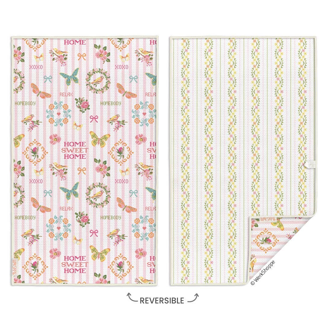 Home Sweet Home Microfiber Hand Towel