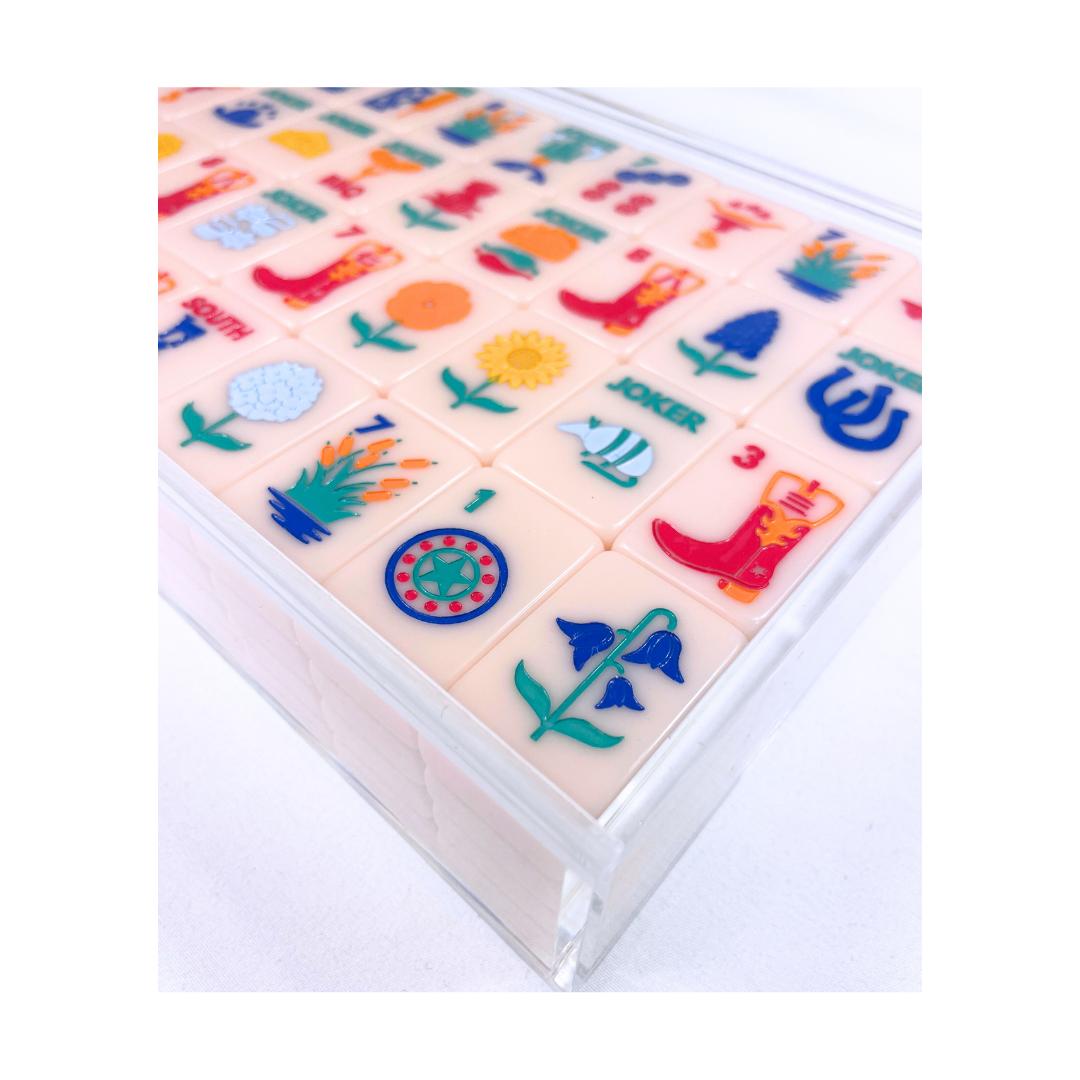 Mahjong Acrylic Display Box (Destination Collection Tiles) - The Preppy Bunny