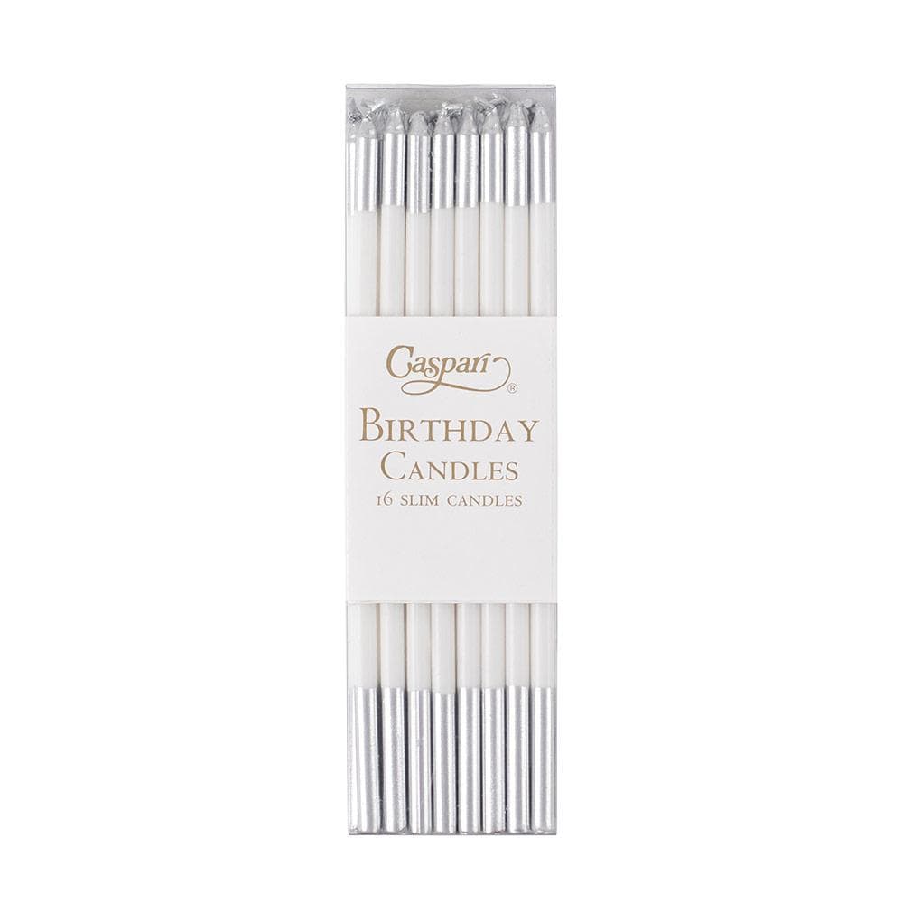 Slim Birthday Candles - 16 Candles Per Package - The Preppy Bunny