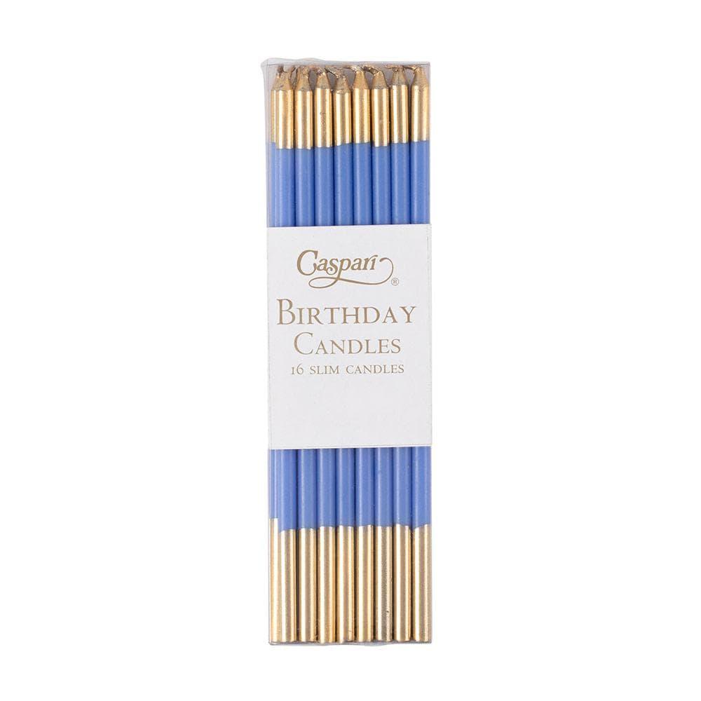 Slim Birthday Candles - 16 Candles Per Package - The Preppy Bunny