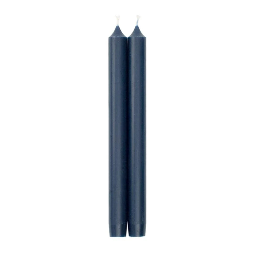 Straight Taper 10" Candles in Marine Blue - 2 Candles Per Package - The Preppy Bunny