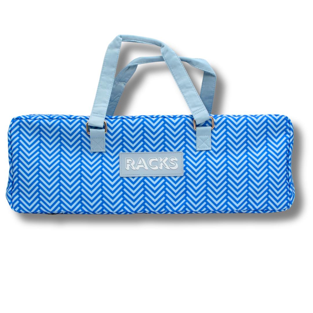 Mahjong Rack Bag  |  Fits 20" Racks + Folded Mat - The Preppy Bunny