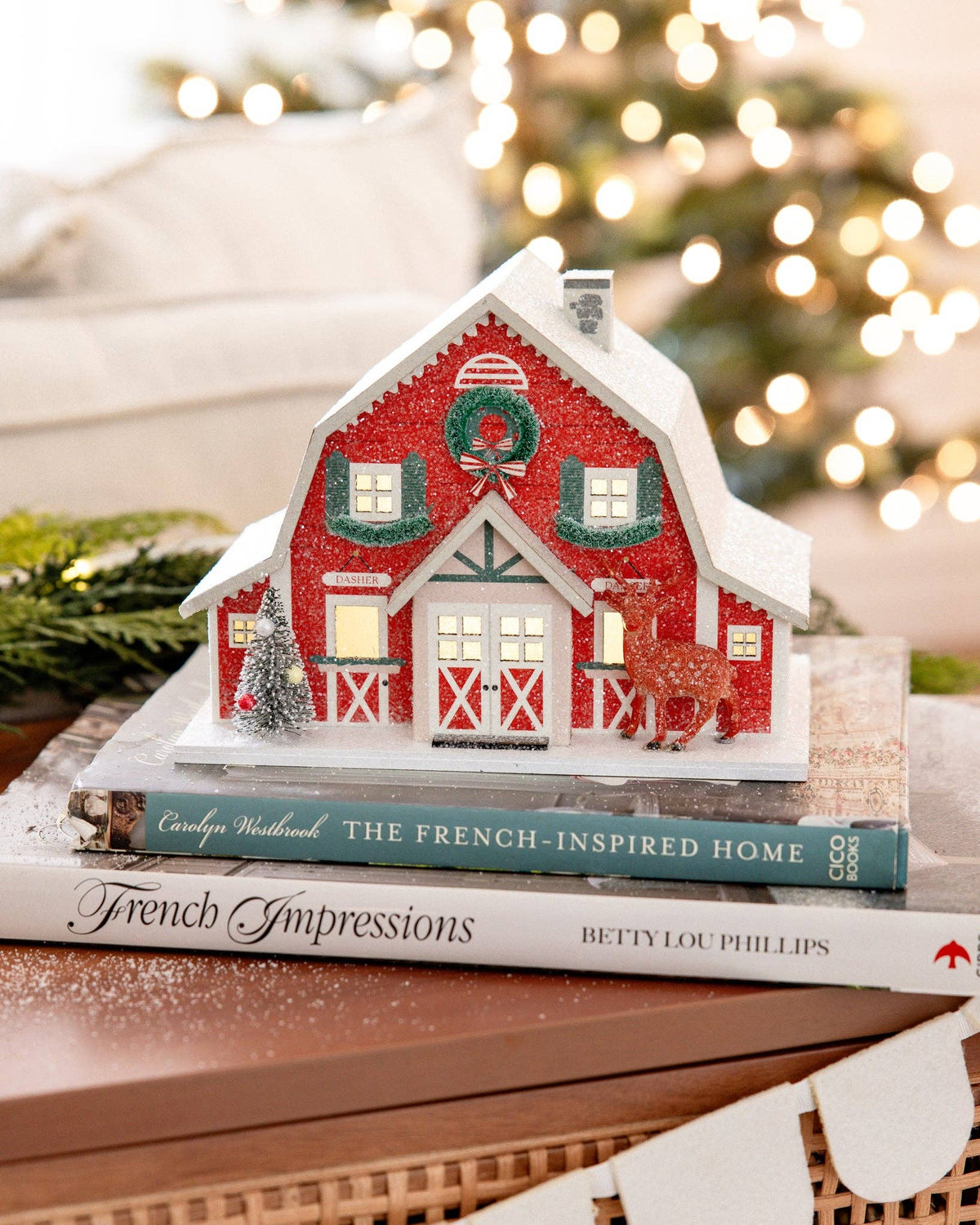 Reindeer Barn - The Preppy Bunny