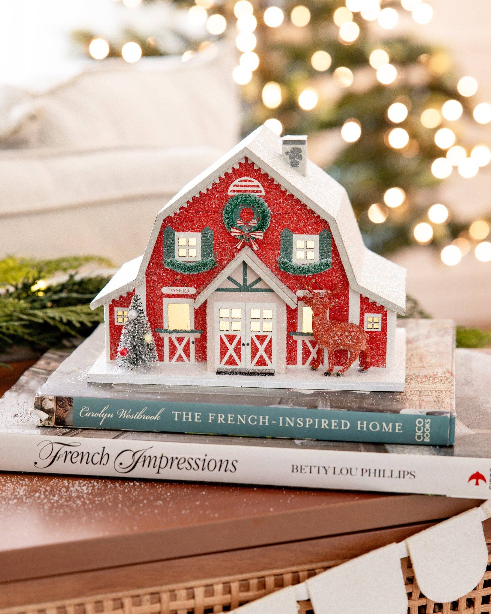 Reindeer Barn - The Preppy Bunny