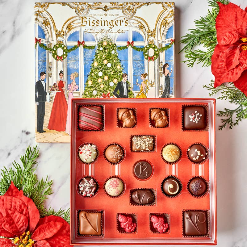 Bissinger's Assorted Noël à Paris Chocolates - (Christmas in Paris) - The Preppy Bunny