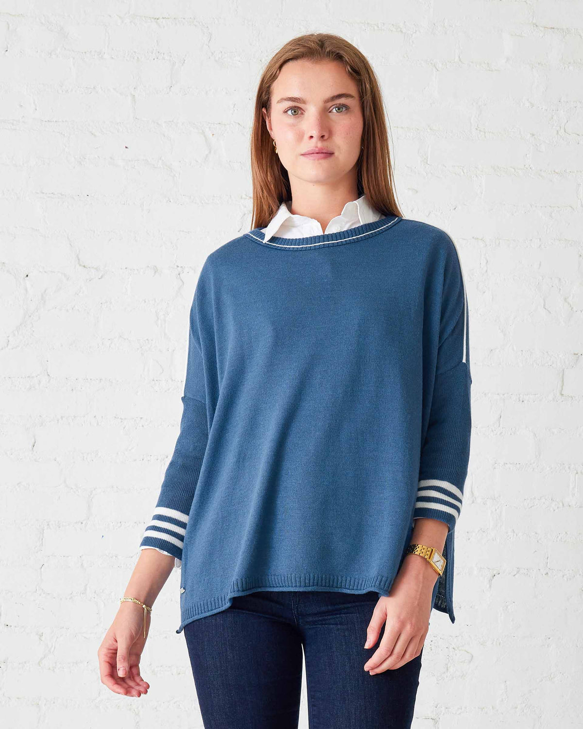 Catalina Crewneck Sweater in Sport - OS &amp; Petite - The Preppy Bunny