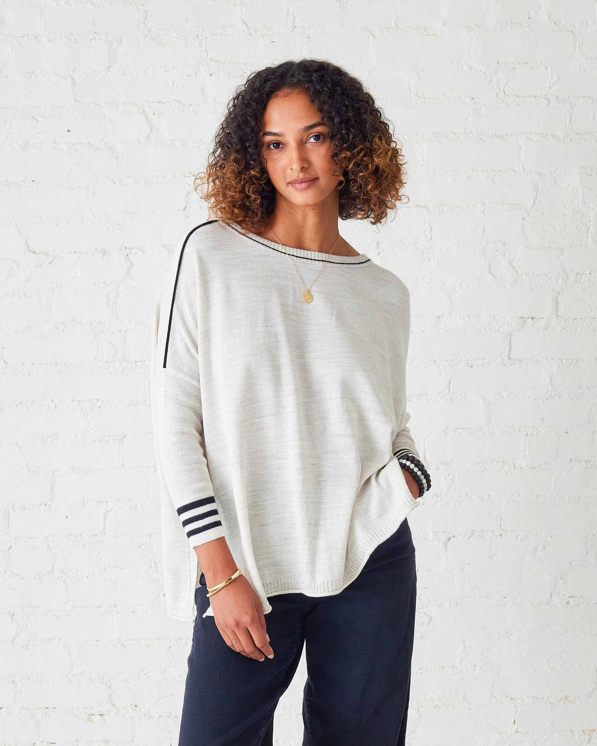 Catalina Crewneck Sweater in Sport - OS &amp; Petite - The Preppy Bunny