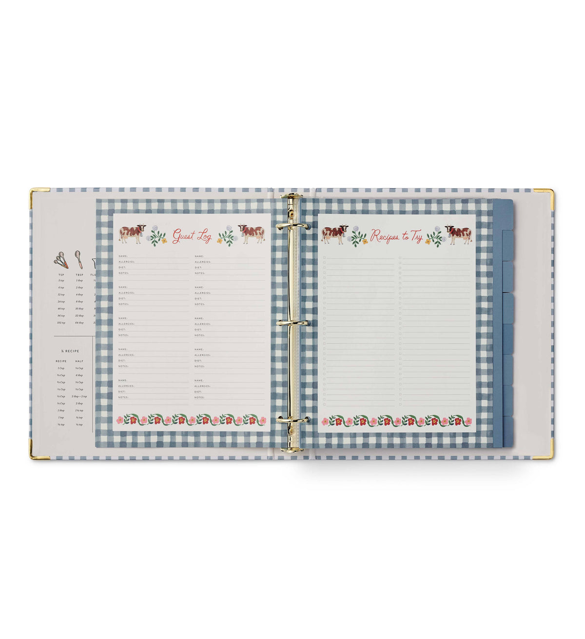 Home Sweet Home Recipe Binder - The Preppy Bunny