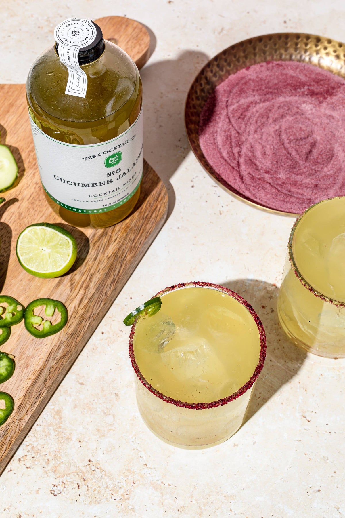Cucumber Jalapeno Cocktail Mixer - The Preppy Bunny