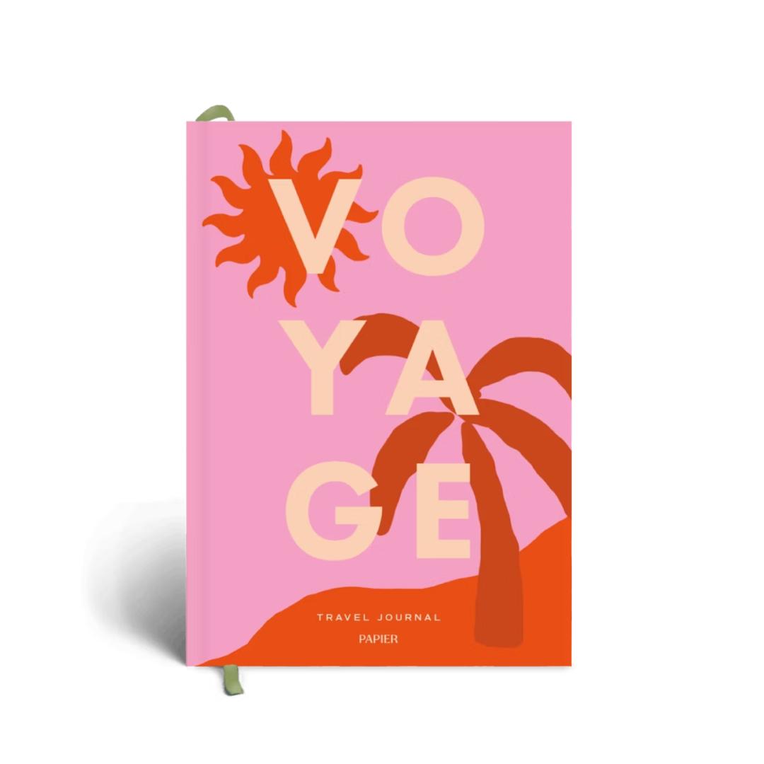 Guided Travel Journal, A5 Hardcover - Voyage