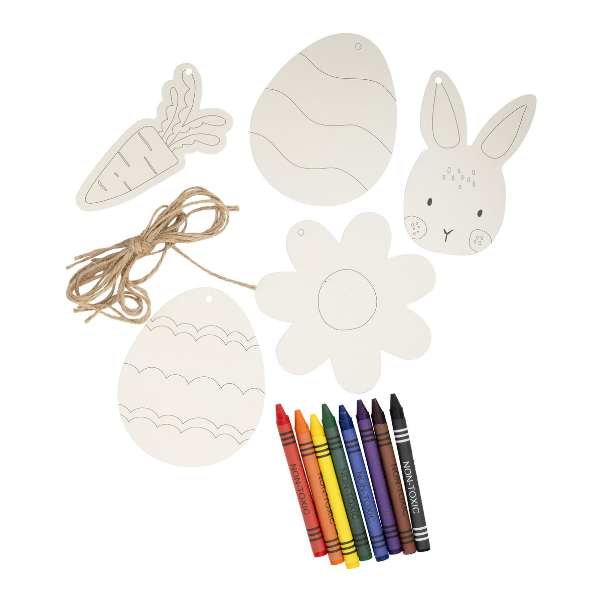 Easter Ornament Activity - The Preppy Bunny