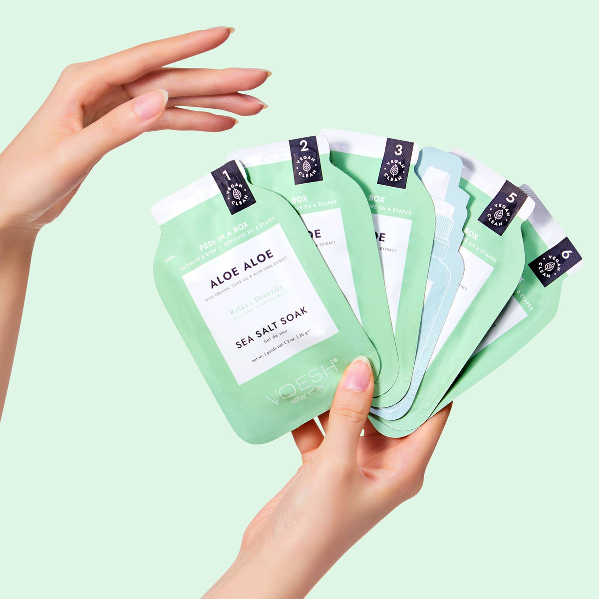 Pedi in a Box 6 Step Ultimate - Aloe Aloe - The Preppy Bunny