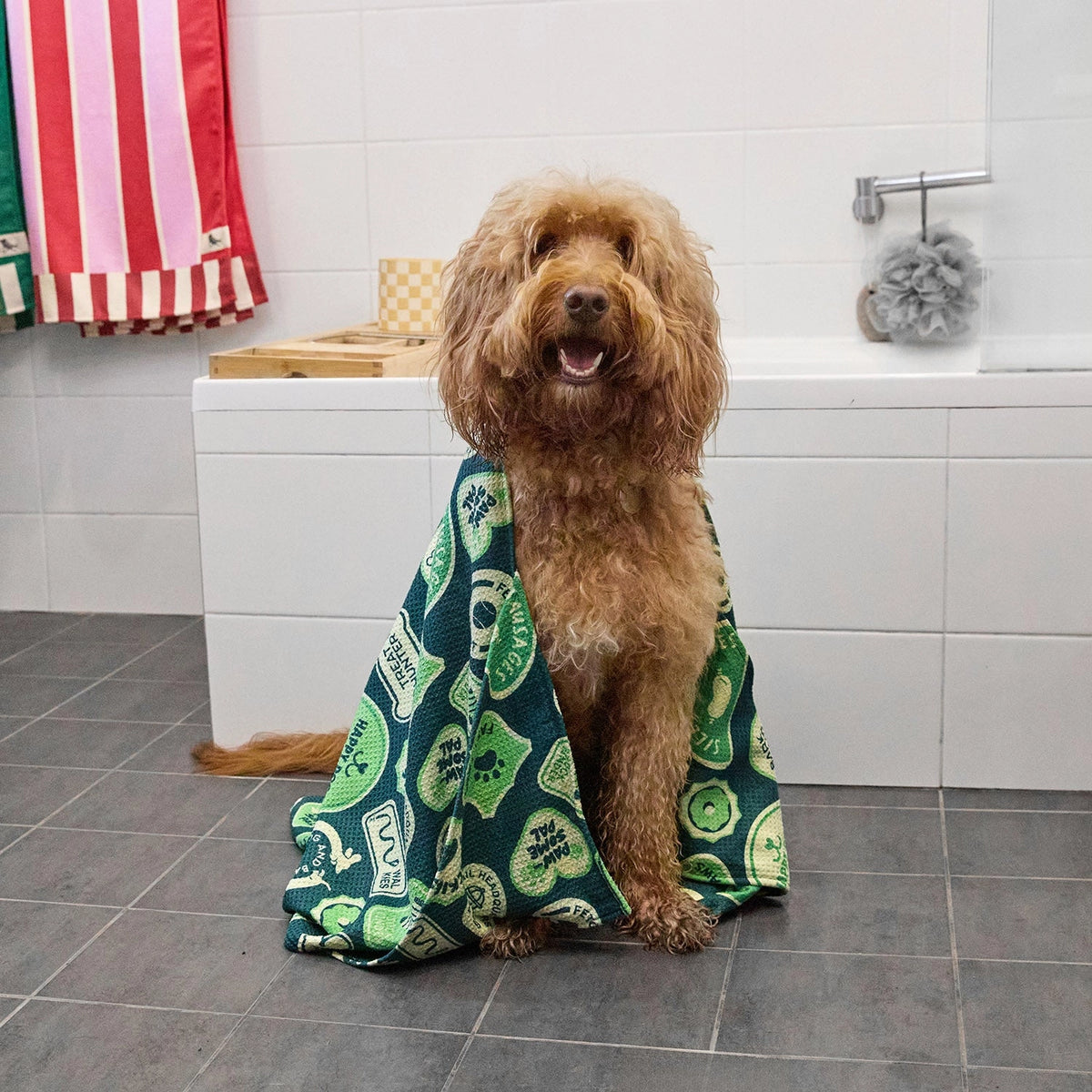 Dock & Bay Large Dog Towel in Dog & Bay Club - The Preppy Bunny