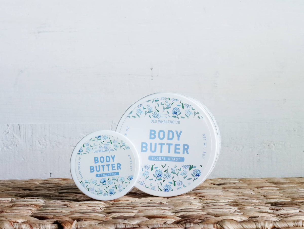 Floral Coast Body Butter Travel Size (2oz) - The Preppy Bunny