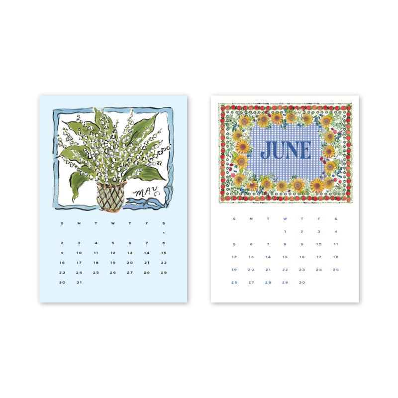 2027 Desktop Calendar by Dogwood Hill