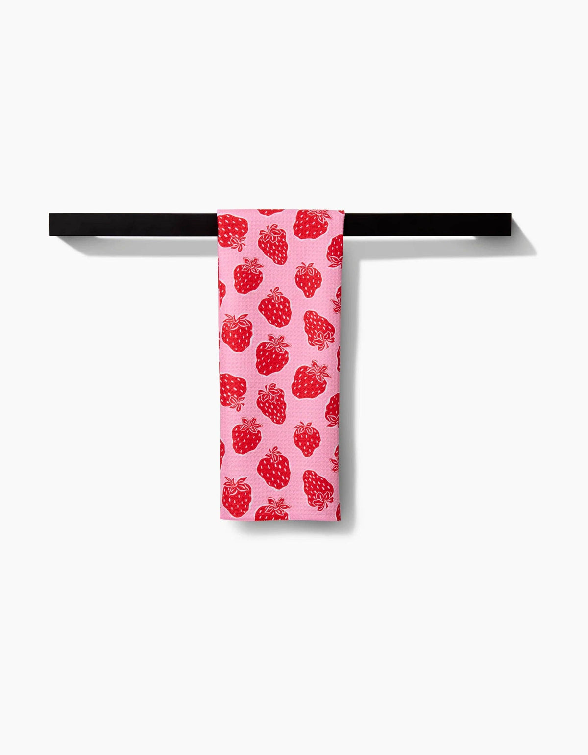 Strawberry Fields Tea Towel by Geometry